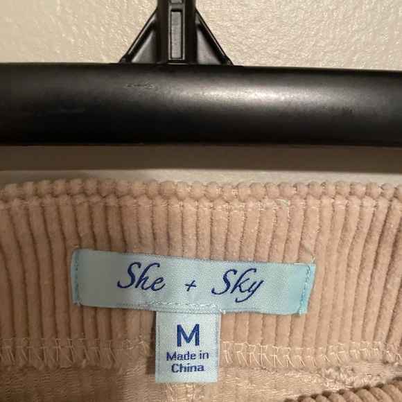 She + Sky corduroy skirt - Picture 3 of 3
